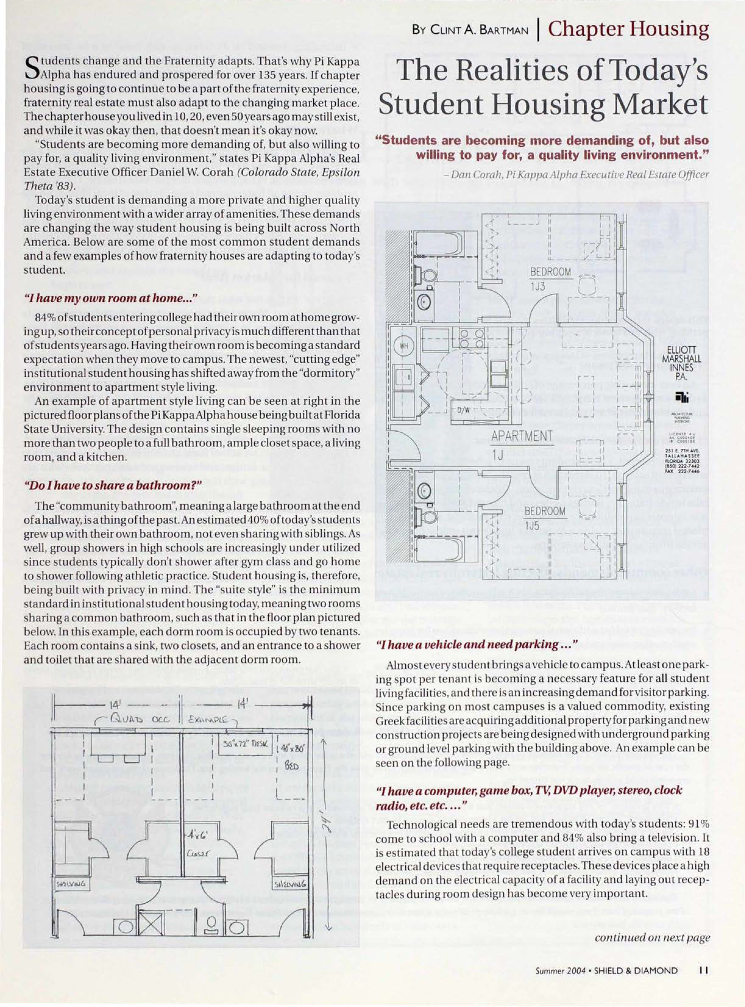 Chapter Housing: The Realities of Today's Student Housing Market